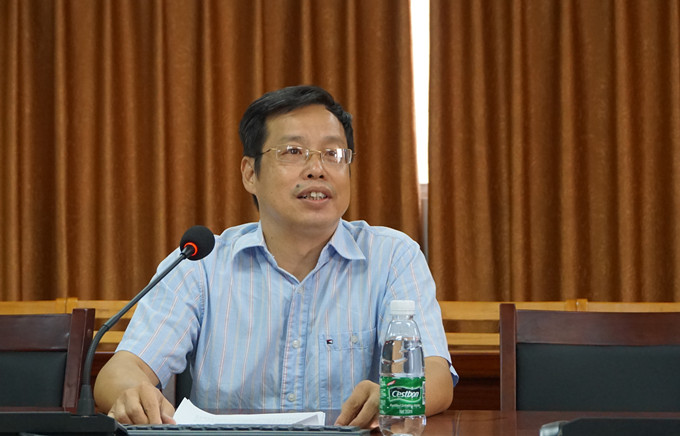 韦荣副书记在开班仪式上发表讲话